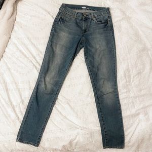 Women’s Old Navy TALL original blue jeans 8 LONG
